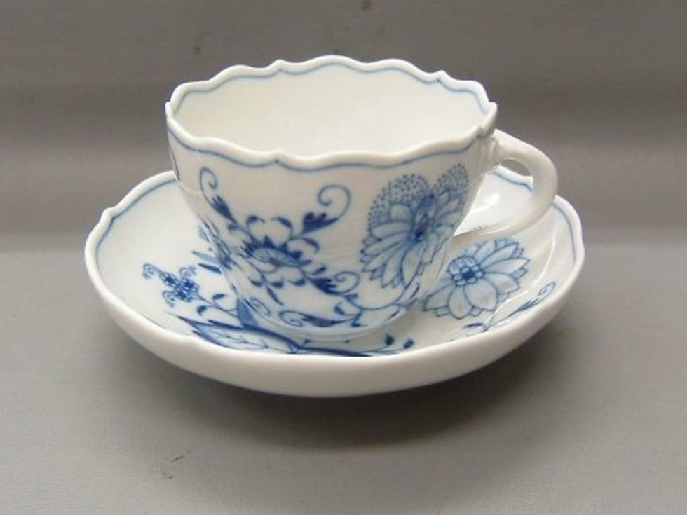 マイセン　ブルーオニオン　カップ＆ソーサーのサムネイル