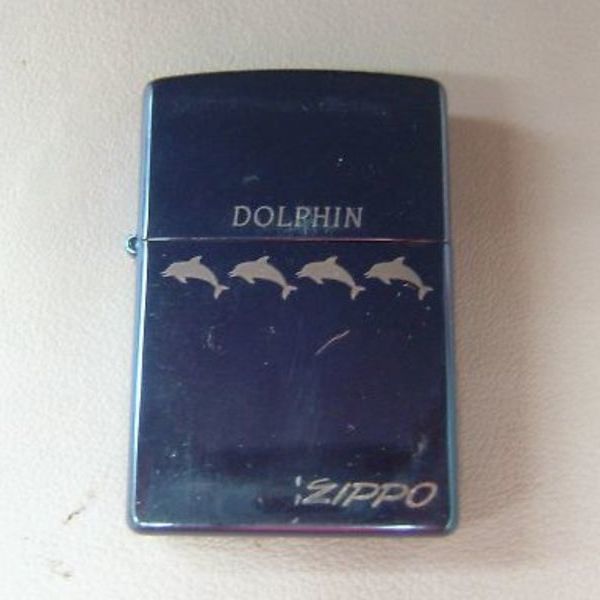 USED ZIPPO ライター　イルカ　販売済み