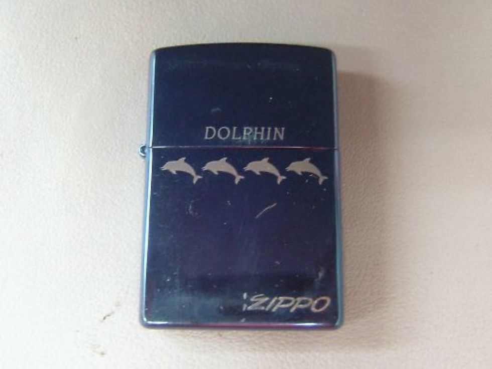 USED ZIPPO ライター　イルカ　販売済みのサムネイル