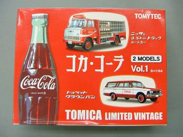 【極美品】コカ・コーラ　トミカ リミテッドヴィンテージ コカコーラ vol 1