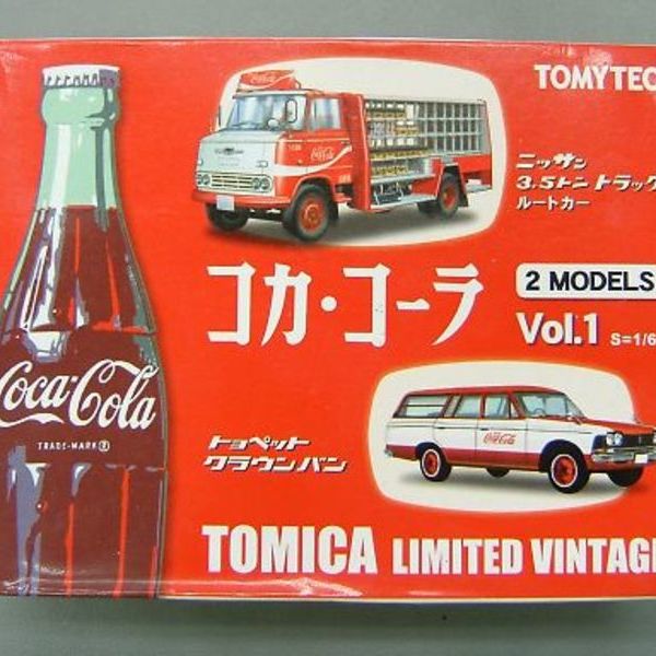 トミカリミテッド ヴィンテージ コカ・コーラ 2MODELS Vol.1  販売済み