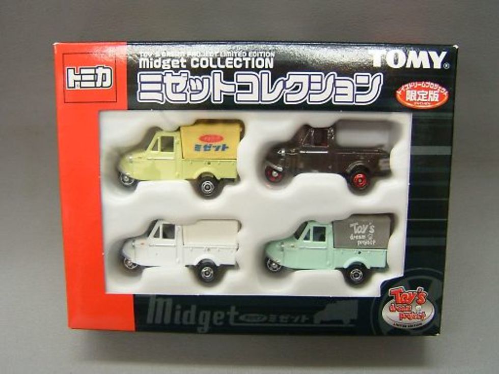 トミカ トイズドリーム ミゼットコレクション 4台セット 販売済みのサムネイル