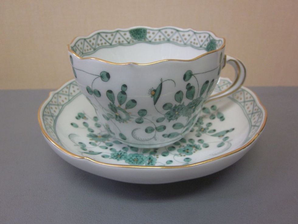 マイセン　インドの華　カップ＆ソーサー　19,800円(税込21780円)のサムネイル