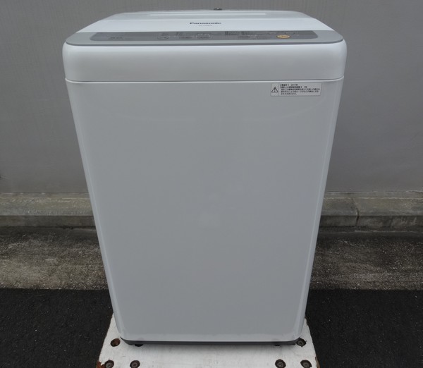 パナソニック 洗濯機 5.0kg NA-F50B10 2017年製 税込み12,100円 